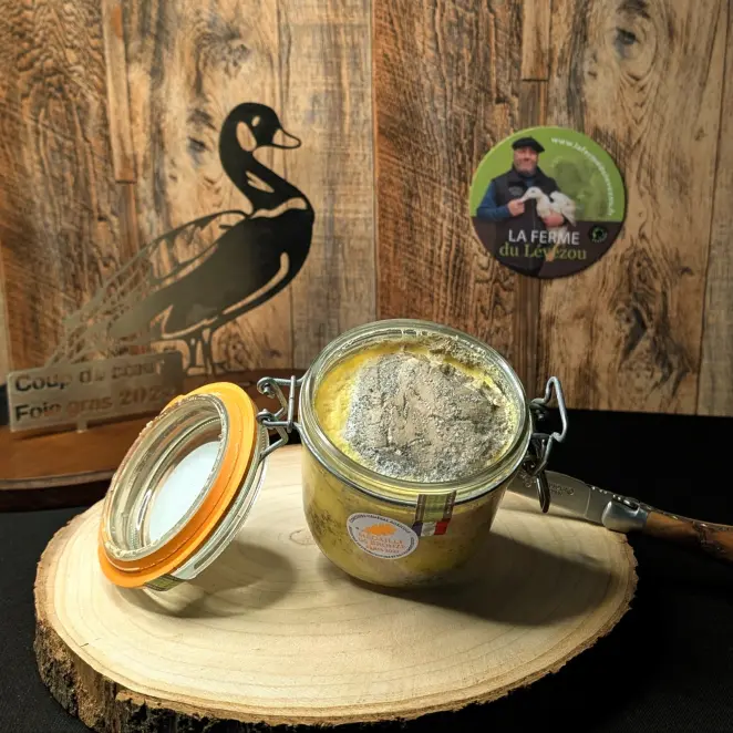 Foie Gras de Canard Entier 110G - Médaillé & Artisanal | LA FERME du Lévézou