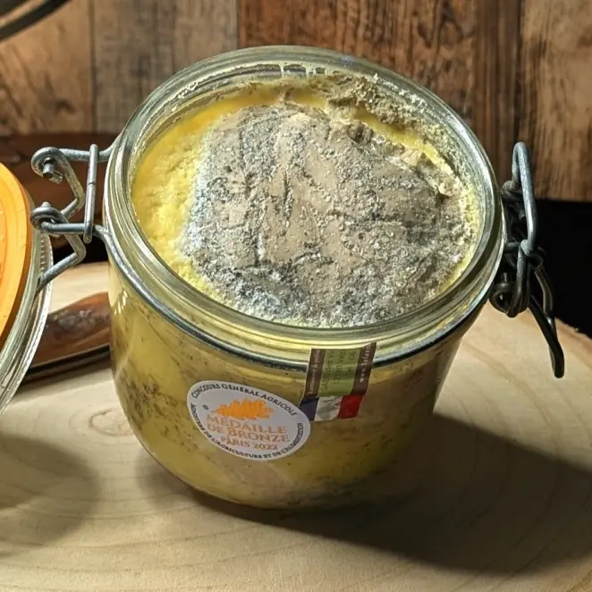 Foie Gras de Canard Entier 110G - Médaillé & Artisanal | LA FERME du Lévézou