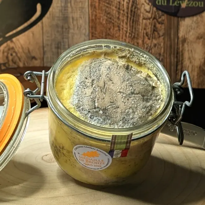 Foie Gras de Canard Entier 190G - Médaillé & Artisanal | LA FERME du Lévézou