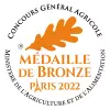 Médaille de bronze Concours Général Agricole 2022 - Foie gras cuit de canard entier en bocal