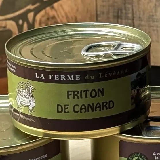 Friton de Canard Artisanal - Ferme du Lévézou | Terroir & Qualité  
