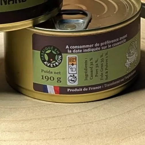 Friton de Canard Artisanal - Ferme du Lévézou | Terroir & Qualité  