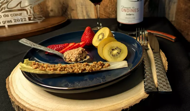 Friton de Canard en salade