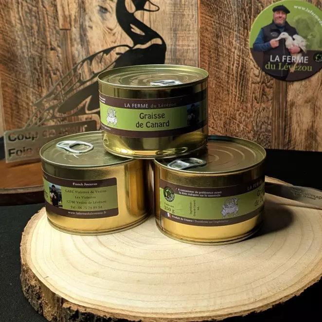 Graisse de Canard Artisanal - Ferme du Lévézou | Qualité & Terroir  
