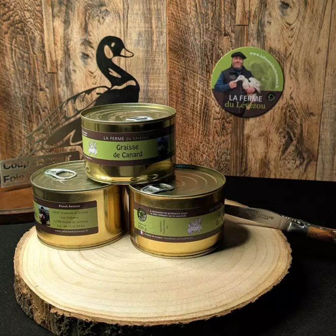 Graisse de Canard Artisanal - Ferme du Lévézou | Qualité & Terroir  