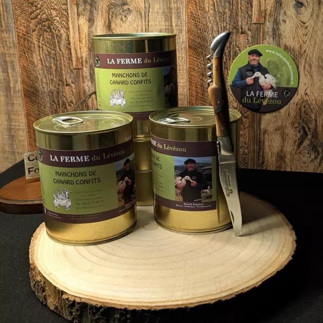 Manchons de Canard Confits - LA FERME du Lévézou | Artisanal & Local  