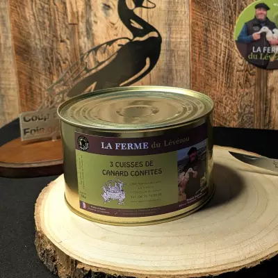 3 Cuisses de Canard Confites - LA FERME du Lévézou | Artisanal & Local 