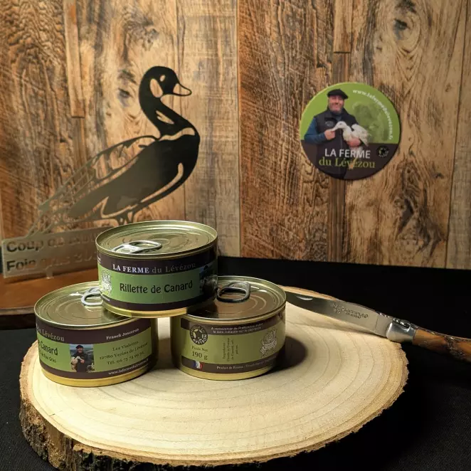 Rillettes de Canard Artisanales – LA FERME du Lévézou | Terroir & Qualité  