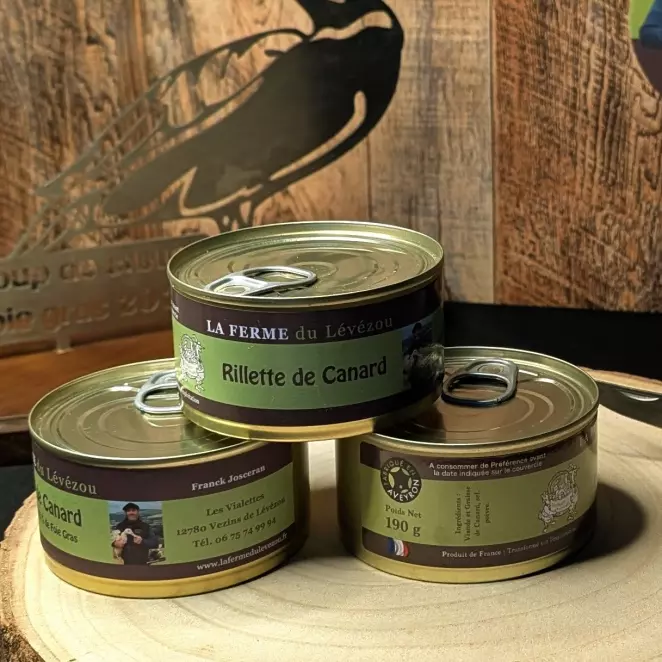 Rillettes de Canard Artisanales – LA FERME du Lévézou | Terroir & Qualité  