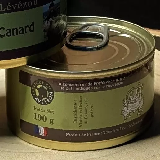 Rillettes de Canard Artisanales – LA FERME du Lévézou | Terroir & Qualité  