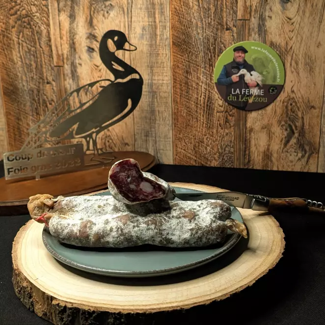 Saucisson sec de porc